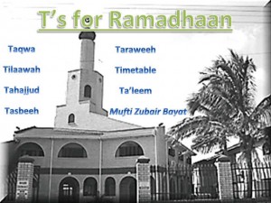 T's for Ramadhaan